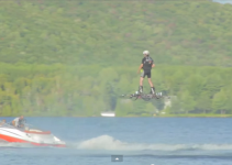 Man Creates World Record for Farthest Hoverboard Flight