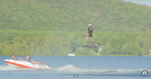 World Record for Farthest Hoverboard Flight
